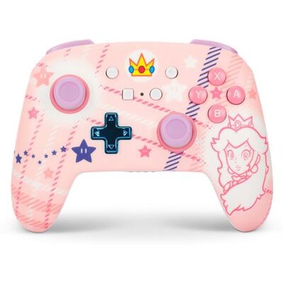 PowerA Peach Draadloos Controlemechanisme voor Nintendo Switch PowerA Peach Draadloos Controlemechanisme voor Nintendo Switch