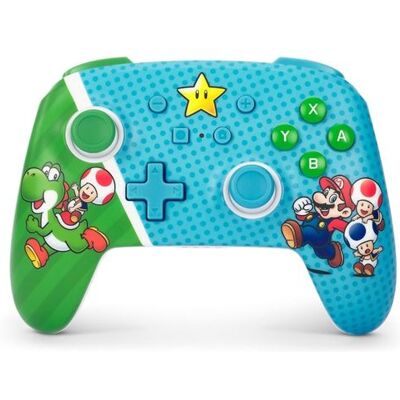 PowerA Mario Super Star Friends Draadloze Controller voor Nintendo Switch PowerA Mario Super Star Friends Draadloze Controller voor Nintendo Switch