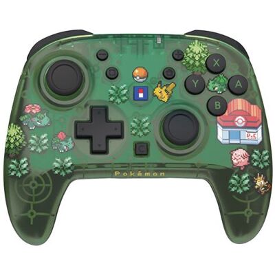 Hori Draadloze Controller Horipad Turbo Pixel Groen Voor Nintendo Switch 2 Hori Draadloze Controller Horipad Turbo Pixel Groen Voor Nintendo Switch 2