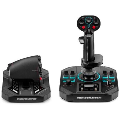 Joystick Thrustmaster SOL-R 4 HOTAS + gashendel Zwart Joystick Thrustmaster SOL-R 4 HOTAS + gashendel Zwart