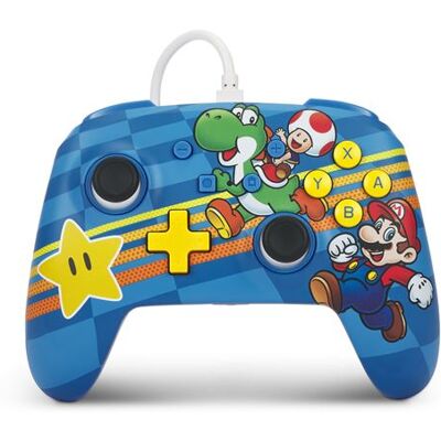 PowerA Verbeterde bedrade controller Mario voor Nintendo Switch PowerA Verbeterde bedrade controller Mario voor Nintendo Switch