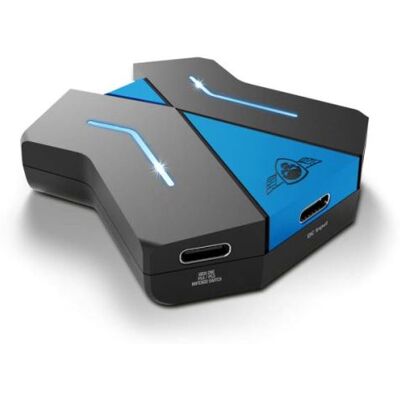 Spirit Of Gamer Cross Game Toetsenbord en muis Converter zwart en blauw voor consoles Spirit Of Gamer Cross Game Toetsenbord en muis Converter zwart en blauw voor consoles