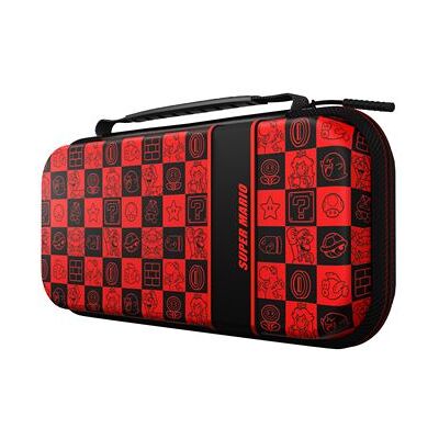 Pdp Gaming Case Plus Glow voor Nintendo Switch Nintento Switch Lite en Nintendo Switch OLED Zwart en Rood Pdp Gaming Case Plus Glow voor Nintendo Switch Nintento Switch Lite en Nintendo Switch OLED Zwart en Rood