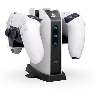 Nacon Oplaadstation Voor Controllers Wit Voor Ps5 Nacon Oplaadstation Voor Controllers Wit Voor Ps5