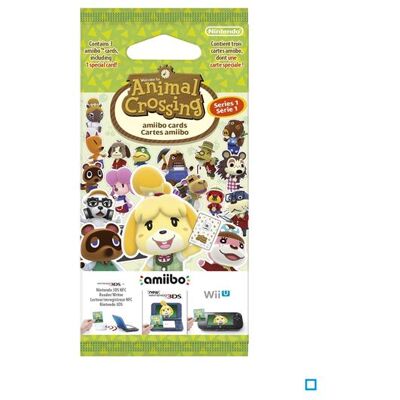 Nintendo Paquet de 3 Cartes Animal Crossing Happy Home Designer Nintendo Paquet de 3 Cartes Animal Crossing Happy Home Designer