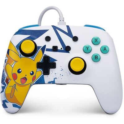 Bedrade controller voor Nintendo Switch PowerA Pokémon Pikachu High Voltage Bedrade controller voor Nintendo Switch PowerA Pokémon Pikachu High Voltage