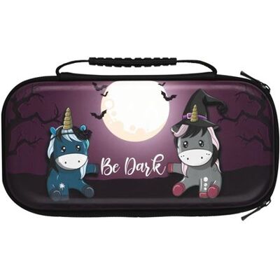 Beschermhoes voor Nintendo Switch Konix Edition Unik Be Dark Unicorn Zwart Beschermhoes voor Nintendo Switch Konix Edition Unik Be Dark Unicorn Zwart