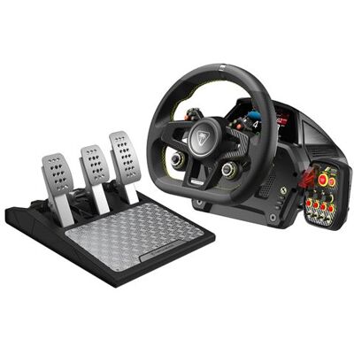 Turtle Beach Stuur en Pedaalsysteem VelocityOne™ Race Zwart en Grijs Turtle Beach Stuur en Pedaalsysteem VelocityOne™ Race Zwart en Grijs