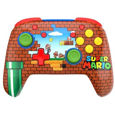 Draadloze controller Turtle Beach® Rematch™ Mario Bricks voor Nintendo Switch™ Nintendo Switch™ Lite Nintendo Switch™ OLED-model en Nintendo Switch™ 2 Draadloze controller Turtle Beach® Rematch™ Mario Bricks voor Nintendo Switch™ Nintendo Switch™ Lite Nintendo Switch™ OLED-model en Nintendo Switch™ 2