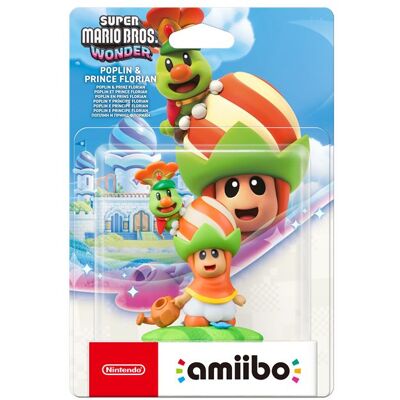 Nintendo Amiibo Poplin En Prins Florian Figurine Nintendo Amiibo Poplin En Prins Florian Figurine