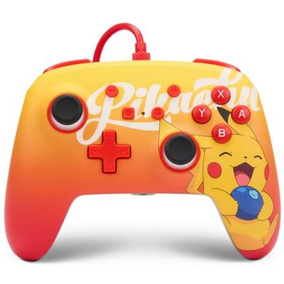 PowerA Wired Enhanced Controller Berry Happy Pikachu - Pokemon PowerA Wired Enhanced Controller Berry Happy Pikachu - Pokemon