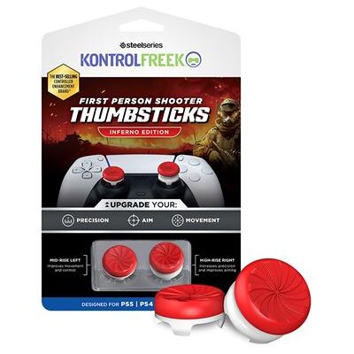 Kontrolfreek Fps Inferno Kit Rood/wit Ps5/ps4 Kontrolfreek Fps Inferno Kit Rood/wit Ps5/ps4