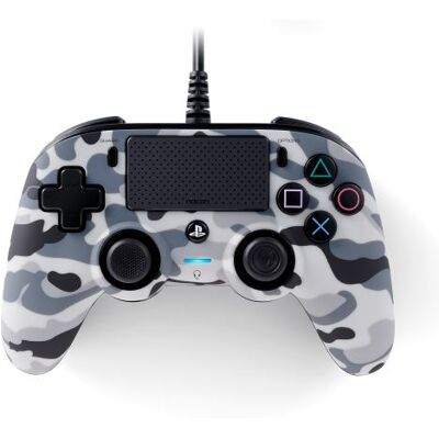 Nacon Compact PS4 Camo Bedrade Controller Grijs Nacon Compact PS4 Camo Bedrade Controller Grijs
