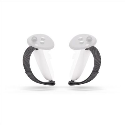 Meta Dynamische bandjes voor Quest Touch Plus-controllers Wit en Zwart Meta Dynamische bandjes voor Quest Touch Plus-controllers Wit en Zwart