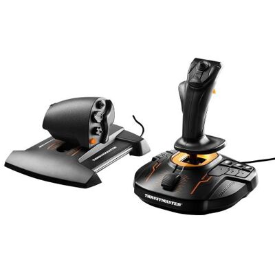 Thrustmaster T.16000m Fcs Hotas - Joystick En Gaspook - 16 Knoppen - Met Bekabeling - Voor Pc Thrustmaster T.16000m Fcs Hotas - Joystick En Gaspook - 16 Knoppen - Met Bekabeling - Voor Pc