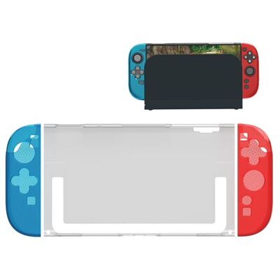 Akuma Cyber S09 beschermhoes Rood en Blauw voor Nintendo Switch 2 Akuma Cyber S09 beschermhoes Rood en Blauw voor Nintendo Switch 2