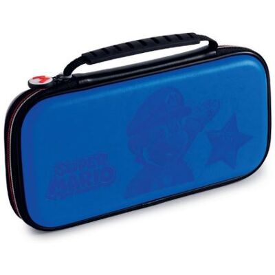 Nacon OFFICIAL MARIO TRAVEL CASE NINTENDO SWITCH BLUE Nacon OFFICIAL MARIO TRAVEL CASE NINTENDO SWITCH BLUE