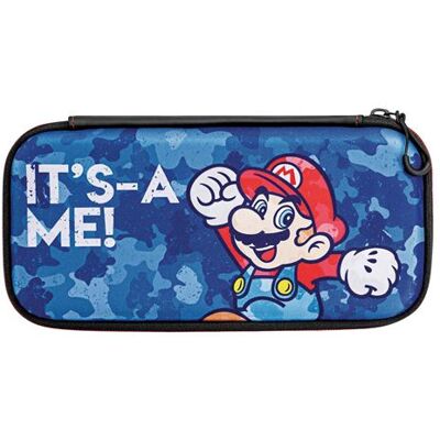 PDP - OFFICIAL SLIM TRAVEL CASE MARIO CAMO SWITCH PDP - OFFICIAL SLIM TRAVEL CASE MARIO CAMO SWITCH