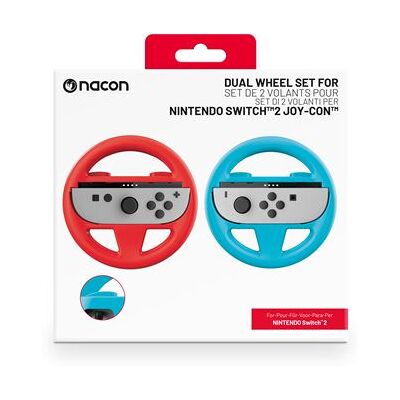 Nacon Set Van 2 Joy-Con™-Stuurwielen Voor Nintendo Switch™2-Console. Nacon Set Van 2 Joy-Con™-Stuurwielen Voor Nintendo Switch™2-Console.