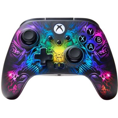 PowerA Draadloze Controller Fusion Pro Lumectra voor PC Xbox 360 Xbox Series X en S Zwart PowerA Draadloze Controller Fusion Pro Lumectra voor PC Xbox 360 Xbox Series X en S Zwart