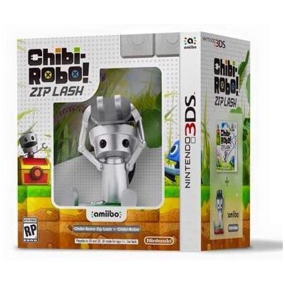 Nintendo Chibi-Robo ! Zip Lash + Amiibo Chibi-Robo 3DS Nintendo Chibi-Robo ! Zip Lash + Amiibo Chibi-Robo 3DS