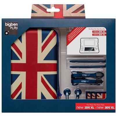 BIGBEN ACCESSORY PACK 3 UK FOR NEW 2DS XL / NEW 3DS XL BIGBEN ACCESSORY PACK 3 UK FOR NEW 2DS XL / NEW 3DS XL