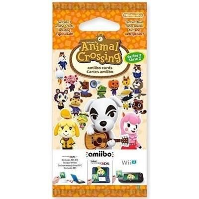 Nintendo Paquet de 3 Cartes Animal Crossing Série 2 Nintendo Paquet de 3 Cartes Animal Crossing Série 2