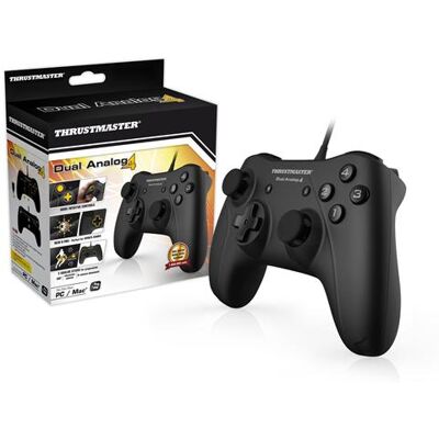 ThrustMaster Dual Analog 4 - Spelpad - 12 knoppen - met bekabeling - voor PC ThrustMaster Dual Analog 4 - Spelpad - 12 knoppen - met bekabeling - voor PC