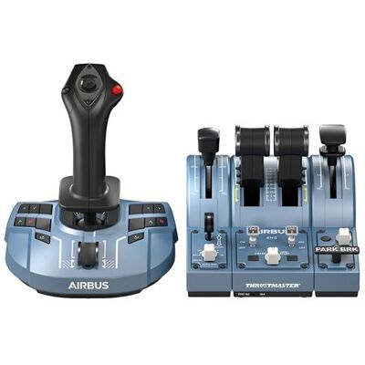 Guillemot ThrustMaster TCA Captain Pack X Airbus Edition - Joystick en gaspook - met bekabeling - voor PC, Microsoft Xbox Series S, Microsoft Xbox Series X Guillemot ThrustMaster TCA Captain Pack X Airbus Edition - Joystick en gaspook - met bekabeling - voor PC, Microsoft Xbox Series S, Microsoft Xbox Series X