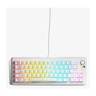 Glorious GMMK3 - Toetsenbord - vooraf gebouwd - 65% - achterverlichting - USB - QWERTY - VS - toetsschakelaar: Glorieuze Fox Linear schakelaars - wit Glorious GMMK3 - Toetsenbord - vooraf gebouwd - 65% - achterverlichting - USB - QWERTY - VS - toetsschakelaar: Glorieuze Fox Linear schakelaars - wit