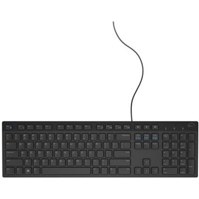 Dell KB216 - Toetsenbord - USB - QWERTY - Fins - zwart - voor Dell 55XX; Inspiron 17R 7720; Latitude 7400 2-in-1, D630; OptiPlex 50XX, 5250, 90XX Dell KB216 - Toetsenbord - USB - QWERTY - Fins - zwart - voor Dell 55XX; Inspiron 17R 7720; Latitude 7400 2-in-1, D630; OptiPlex 50XX, 5250, 90XX