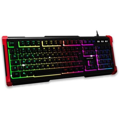 Advance Bedrade Gaming toetsenbord Azerty Frans GTA240 Zwart Advance Bedrade Gaming toetsenbord Azerty Frans GTA240 Zwart