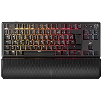 Corsair Draadloos Frans Azerty Mechanisch Gaming Toetsenbord K70 Core TKL Zwart Corsair Draadloos Frans Azerty Mechanisch Gaming Toetsenbord K70 Core TKL Zwart