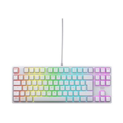 CHERRY XTRFY K4V2 - Toetsenbord - RGB - 80% - TKL - achtergrondverlichting - USB - AZERTY - Frans - toetsschakelaar: CHERRY MX2A Red - wit CHERRY XTRFY K4V2 - Toetsenbord - RGB - 80% - TKL - achtergrondverlichting - USB - AZERTY - Frans - toetsschakelaar: CHERRY MX2A Red - wit