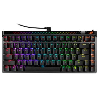Asus Bedraad Gaming Toetsenbord Franse Azerty Rog Falchion Ace 75 He V2x Zwart Asus Bedraad Gaming Toetsenbord Franse Azerty Rog Falchion Ace 75 He V2x Zwart