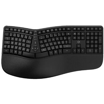 Mobility Lab Ergonomisch draadloos Frans Azerty Bluetooth-toetsenbord Ergo K30W Zwart Mobility Lab Ergonomisch draadloos Frans Azerty Bluetooth-toetsenbord Ergo K30W Zwart