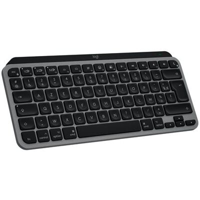 Logitech Draadloos Frans Azerty Toetsenbord MX Keys Mini voor Mac Bluetooth Sideroy Grijs Logitech Draadloos Frans Azerty Toetsenbord MX Keys Mini voor Mac Bluetooth Sideroy Grijs