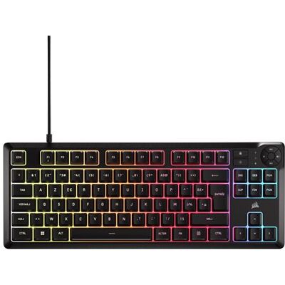 Corsair Bedraad Gaming Toetsenbord K55 Core Tkl Rgb Franse Azerty Zwart Corsair Bedraad Gaming Toetsenbord K55 Core Tkl Rgb Franse Azerty Zwart
