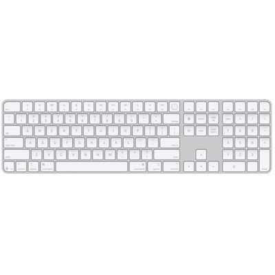 Apple Magic Keyboard with Touch ID and Numeric Keypad - Toetsenbord - USB-C - draadloos - Bluetooth - QWERTY - Internationaal Engels - witte toetsen Apple Magic Keyboard with Touch ID and Numeric Keypad - Toetsenbord - USB-C - draadloos - Bluetooth - QWERTY - Internationaal Engels - witte toetsen