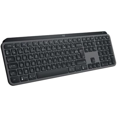 Logitech Mx Keys S - Toetsenbord - Backlit - Draadloos - Bluetooth Le - Azerty - Frans - Toetsschakelaar: Scissor-key - Grafiet Logitech Mx Keys S - Toetsenbord - Backlit - Draadloos - Bluetooth Le - Azerty - Frans - Toetsschakelaar: Scissor-key - Grafiet