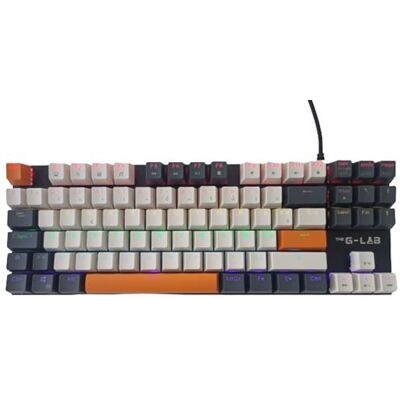 TKL Bedraad toetsenbord The G-Lab 3 kleuren - Franse Azerty TKL Bedraad toetsenbord The G-Lab 3 kleuren - Franse Azerty
