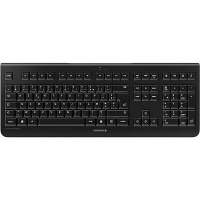 CHERRY KW 3000 - Toetsenbord - draadloos - 2.4 GHz - AZERTY - Frans - zwart CHERRY KW 3000 - Toetsenbord - draadloos - 2.4 GHz - AZERTY - Frans - zwart