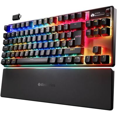 SteelSeries Frans Azerty Gaming Keyboard Apex Pro TKL WL Gen 3 Bluetooth Zwart SteelSeries Frans Azerty Gaming Keyboard Apex Pro TKL WL Gen 3 Bluetooth Zwart