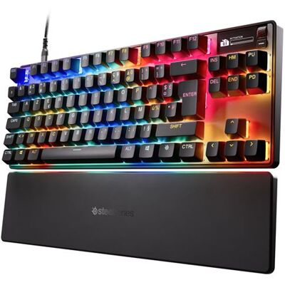 SteelSeries Frans Azerty Bedraad Gaming toetsenbord Apex Pro TKL GEN 3 Zwart SteelSeries Frans Azerty Bedraad Gaming toetsenbord Apex Pro TKL GEN 3 Zwart