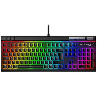 HyperX Alloy Elite 2 Mechanical Gaming - Toetsenbord - achterverlichting - USB - Frans - toetsschakelaar: HyperX Red HyperX Alloy Elite 2 Mechanical Gaming - Toetsenbord - achterverlichting - USB - Frans - toetsschakelaar: HyperX Red