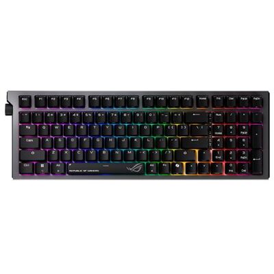 Asus Draadloos Mechanisch Gaming Toetsenbord Franse Azerty Rog Strix Morph 96 Zwart Asus Draadloos Mechanisch Gaming Toetsenbord Franse Azerty Rog Strix Morph 96 Zwart