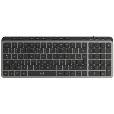 Mobility Lab Draadloos Bluetooth toetsenbord Azerty Frans met meerdere verbindingen KP450W Zwart Mobility Lab Draadloos Bluetooth toetsenbord Azerty Frans met meerdere verbindingen KP450W Zwart