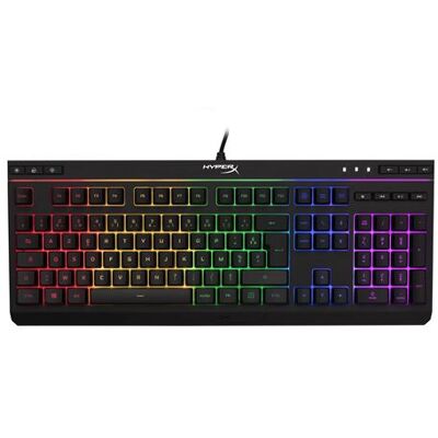 HyperX Alloy Core RGB - Toetsenbord - achterverlichting - USB - AZERTY - Frans - zwart - voor Victus by HP Laptop 16; HP 250 G9; Laptop 14, 15, 17; Pavilion Plus Laptop 14; Pro 290 G9 HyperX Alloy Core RGB - Toetsenbord - achterverlichting - USB - AZERTY - Frans - zwart - voor Victus by HP Laptop 16; HP 250 G9; Laptop 14, 15, 17; Pavilion Plus Laptop 14; Pro 290 G9