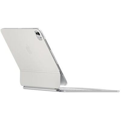 Apple Magic Keyboard - Toetsenbord en foliobehuizing - met trackpad - backlit - Apple Smart connector - QWERTZ - Zwitsers - wit Apple Magic Keyboard - Toetsenbord en foliobehuizing - met trackpad - backlit - Apple Smart connector - QWERTZ - Zwitsers - wit