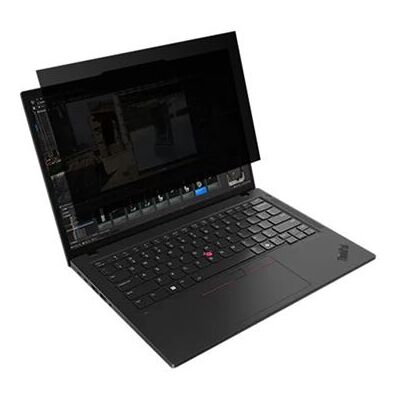 Lenovo - Privacyfilter voor notebook - 16:10 - 14" - voor ThinkPad E14 Gen 6 Lenovo - Privacyfilter voor notebook - 16:10 - 14" - voor ThinkPad E14 Gen 6